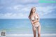 Beautiful Noree Key Wijitra shows hot body in the sea with white bikini (19 photos) P10 No.e259b6
